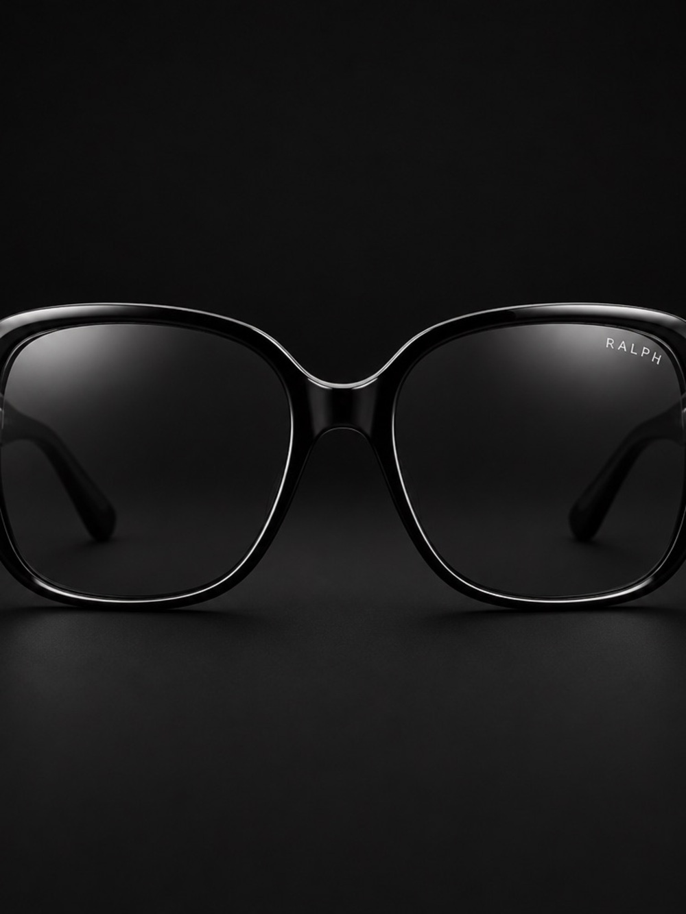 Ralph Lauren Black Oversized Square Women's Sunglasses